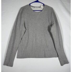 Flint and Tinder Crewneck Sweatshirt Men's Medium Gray Cotton Classic Pullover